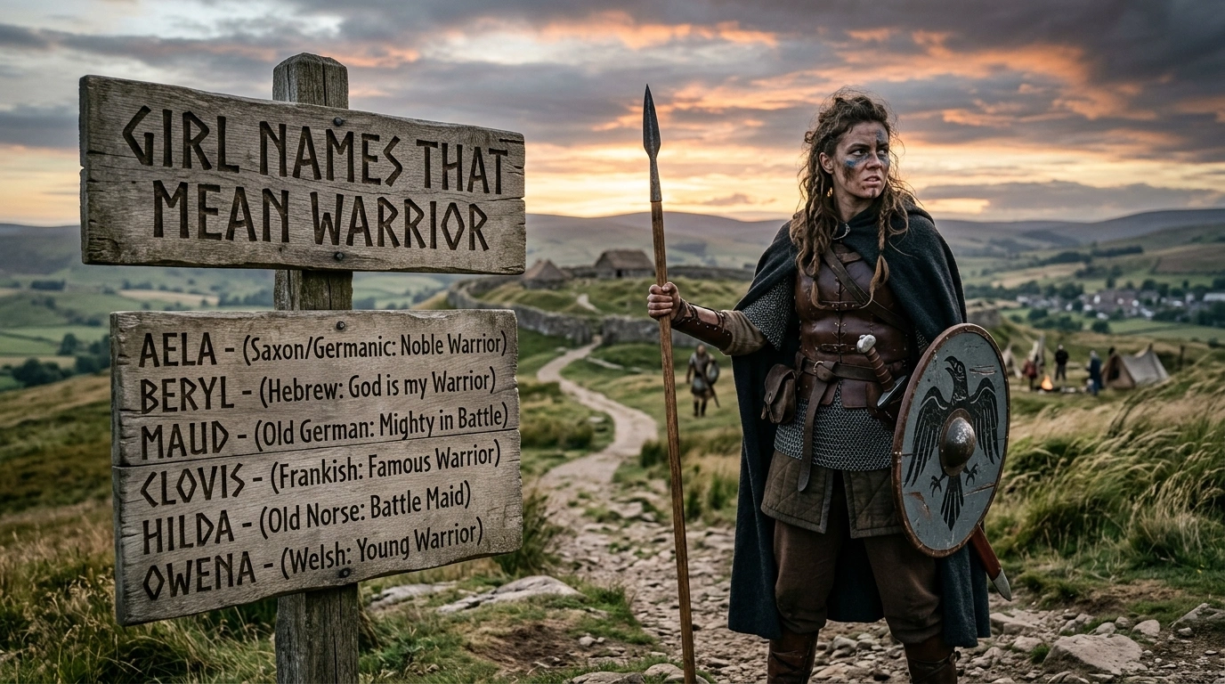 Girl Names That Mean Warrior Protector