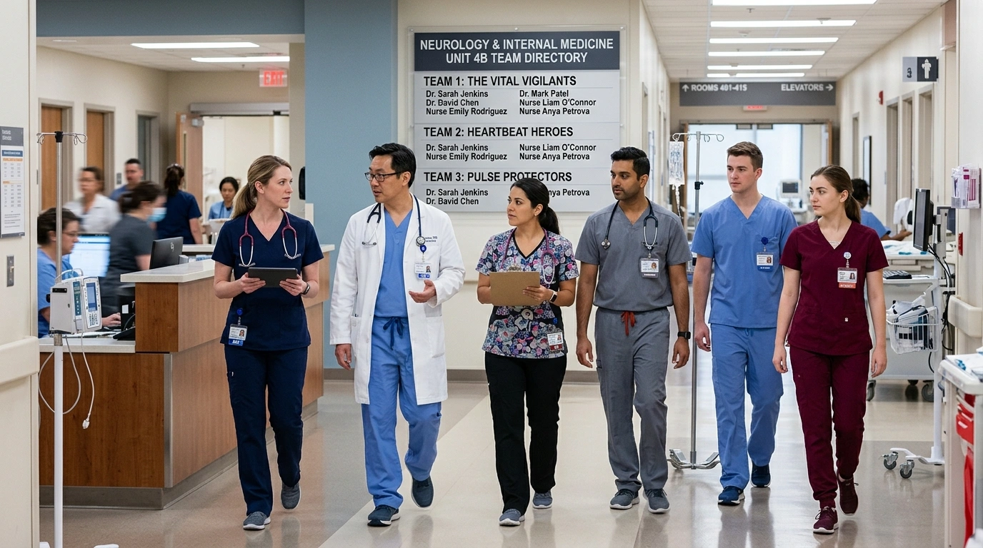 Healthcare Group Chat Names