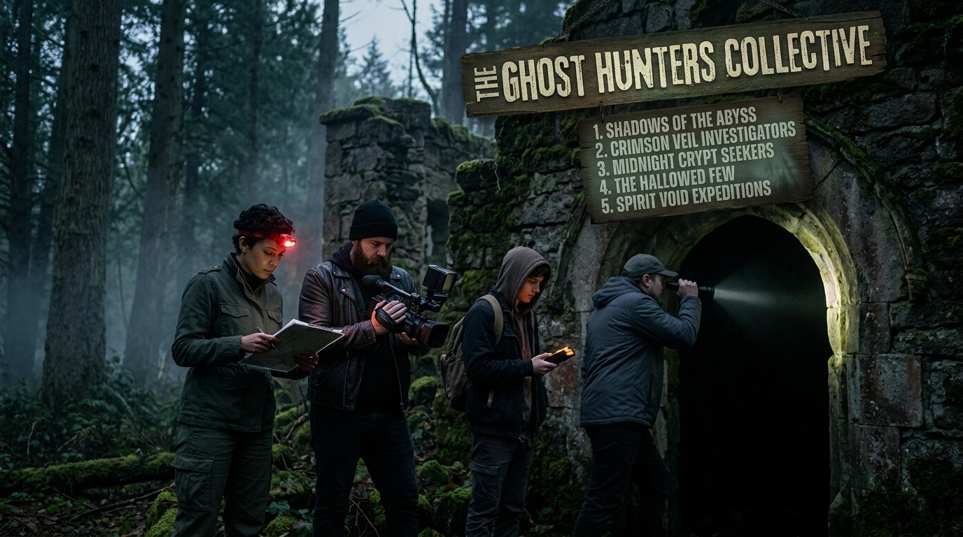 Horror Team Names Ideas
