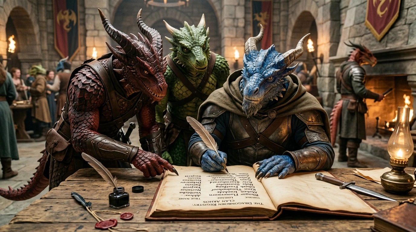 Ice Dragonborn Names