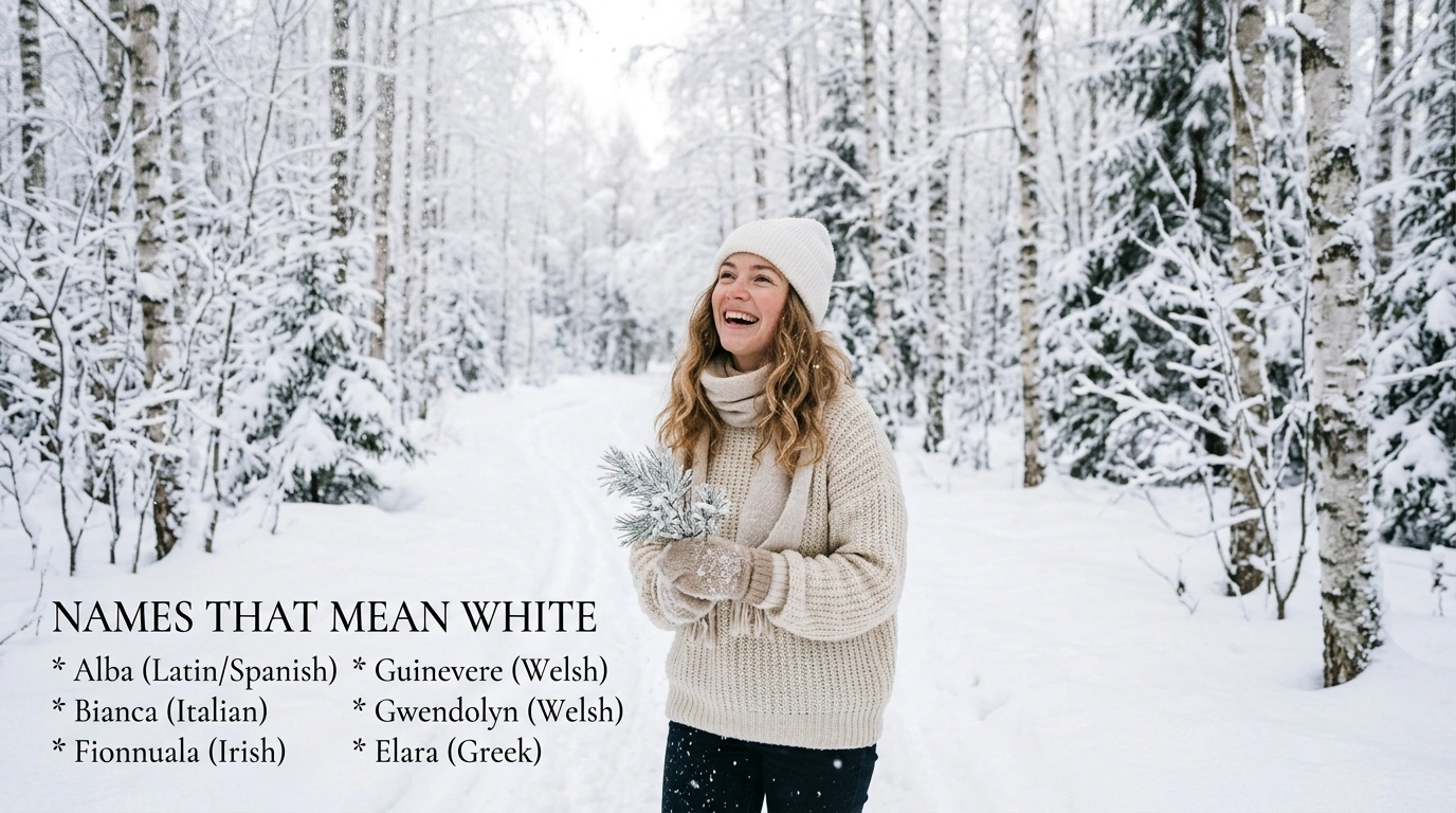 Last Names That Mean White