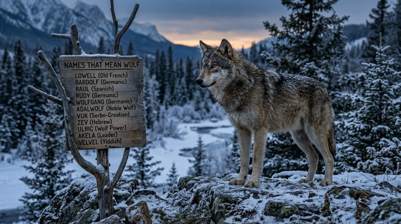Last Names That Mean Wolf