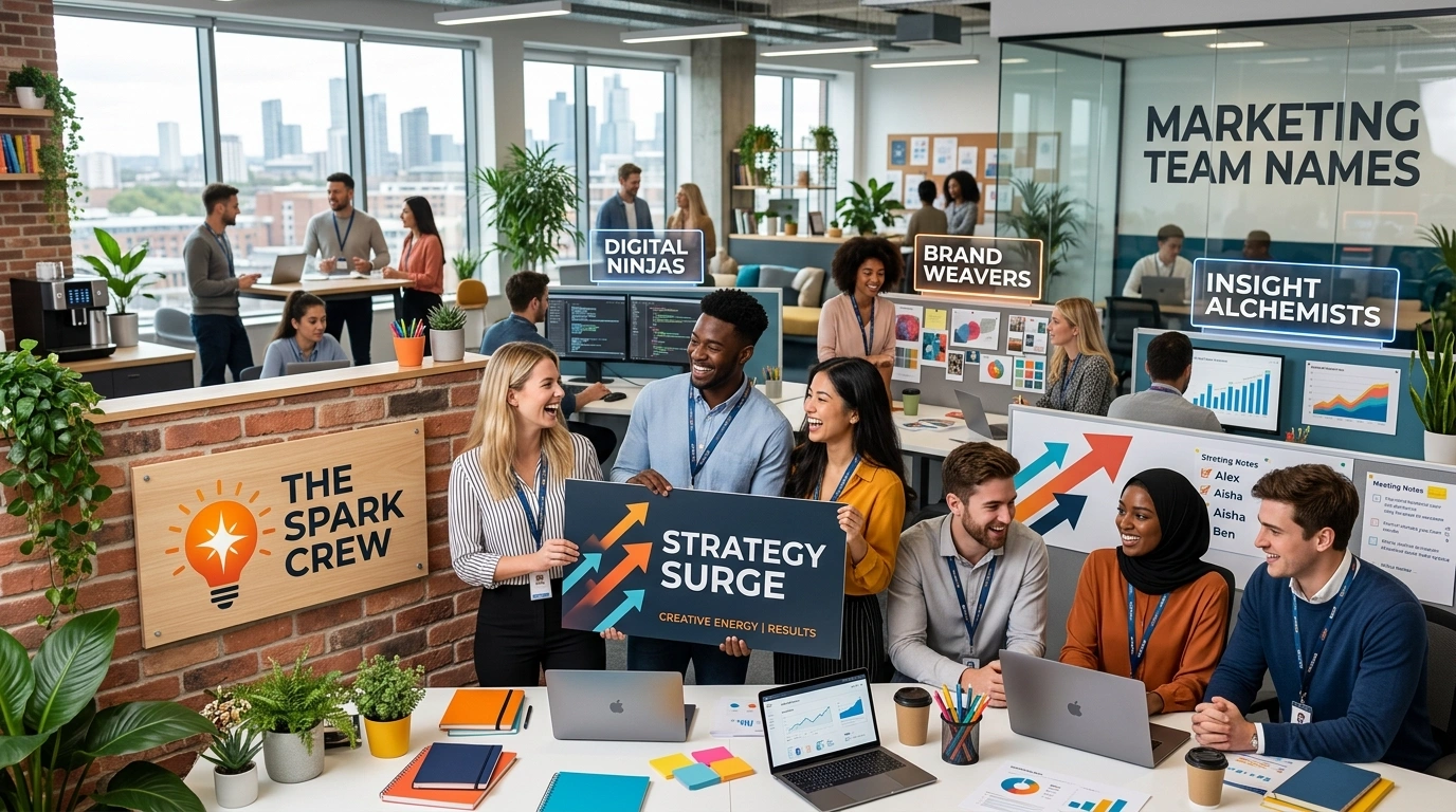 Marketing Team Names Ideas