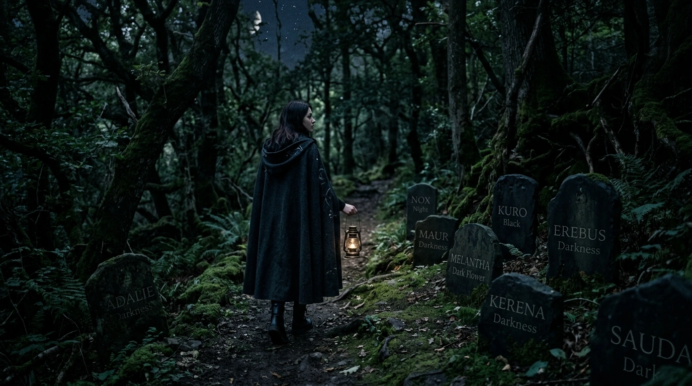 Names that mean darkness or death male
