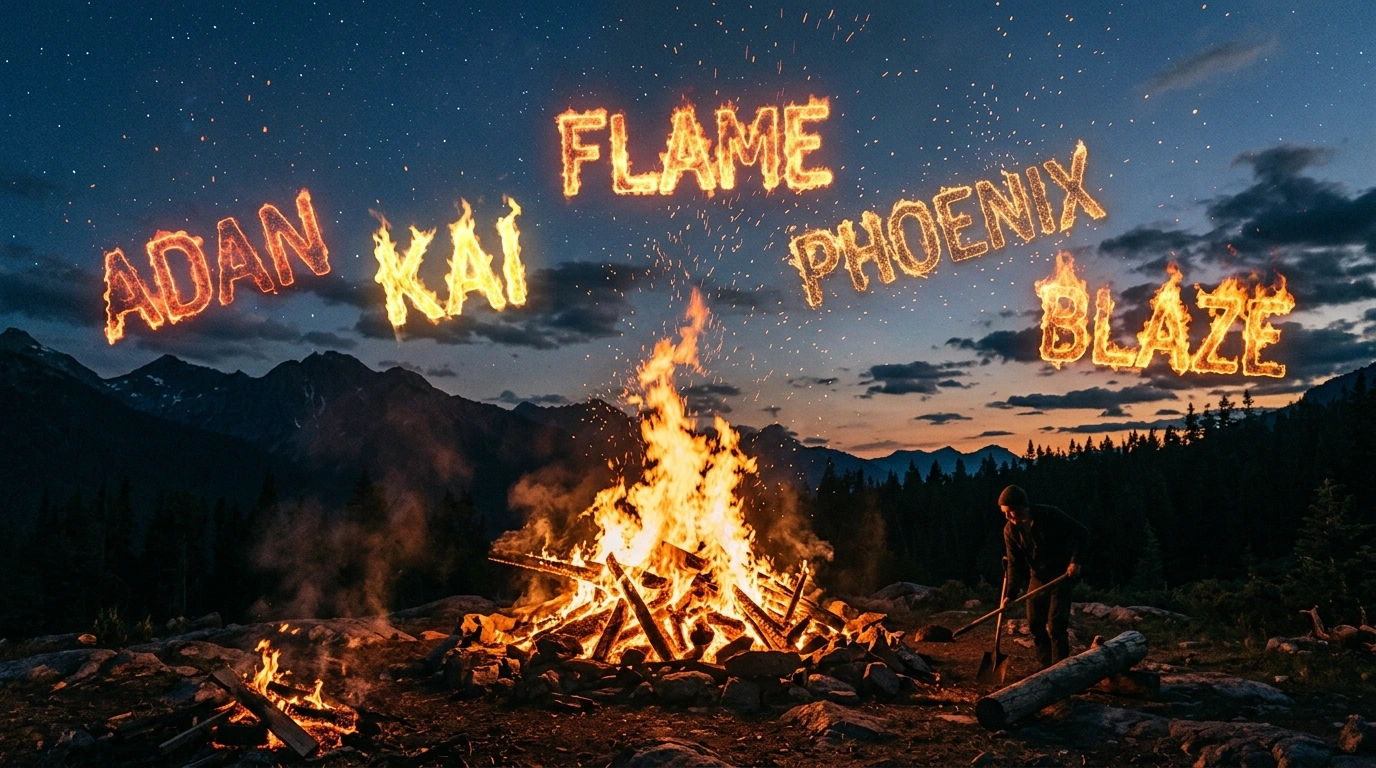 Names that mean fire in Japanese