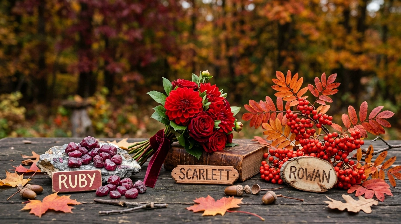 Names that mean red girl