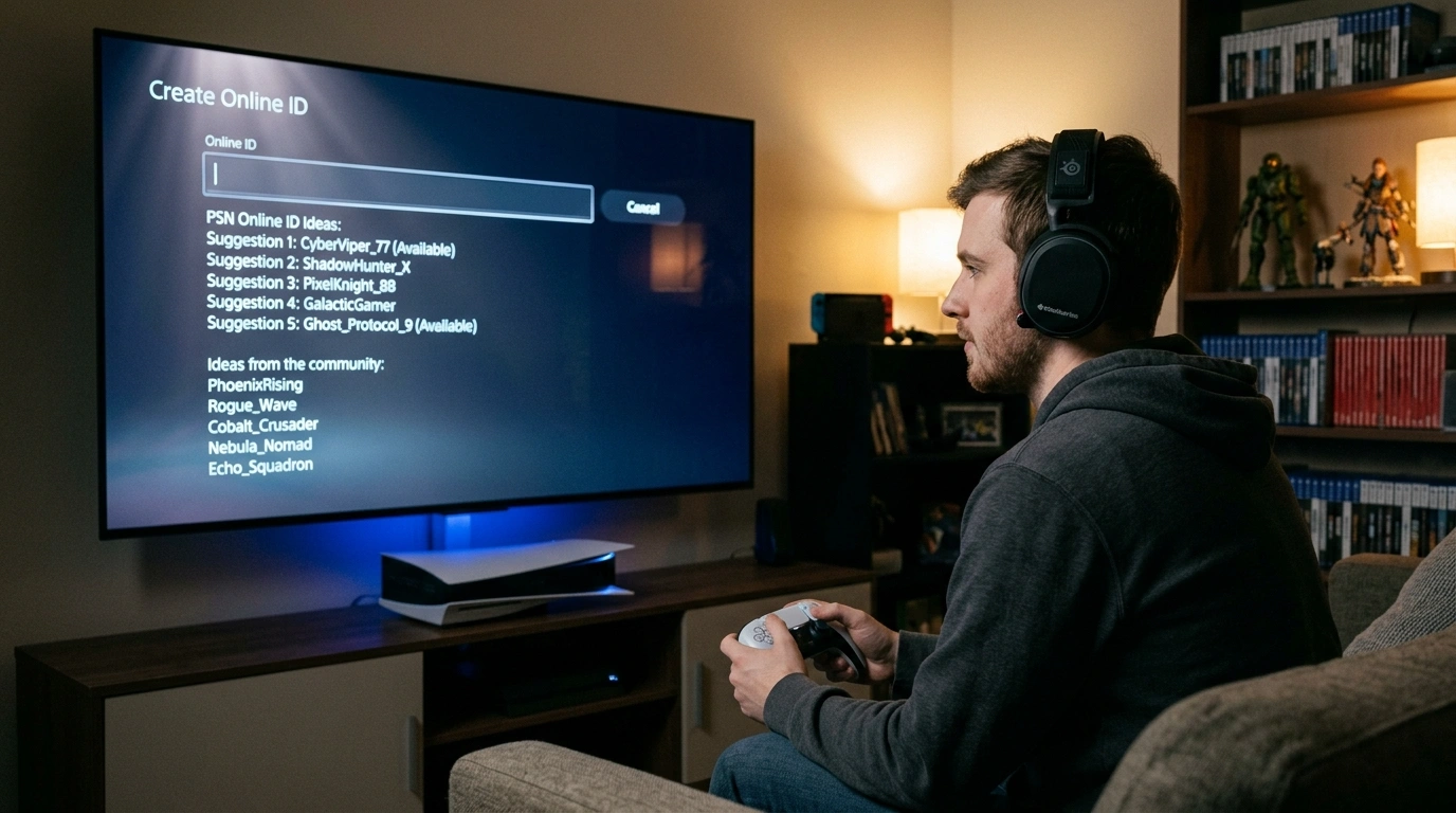 PS5 Usernames for Boys