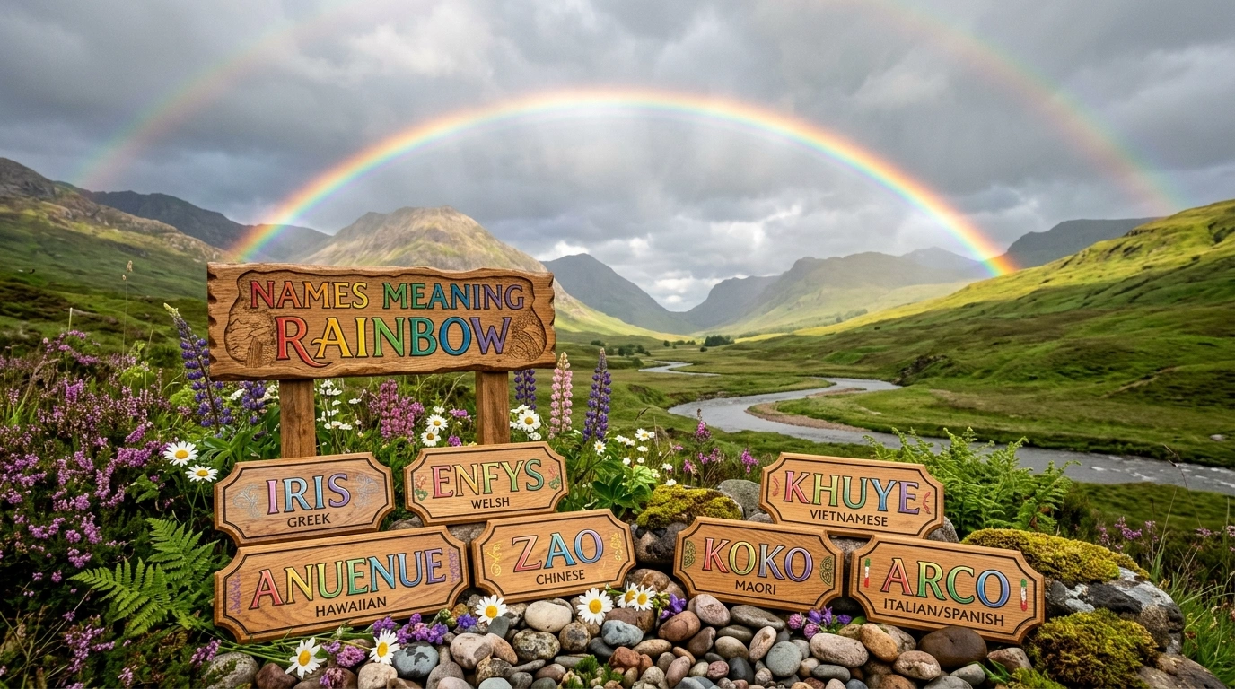 Rare Rainbow-Inspired Names