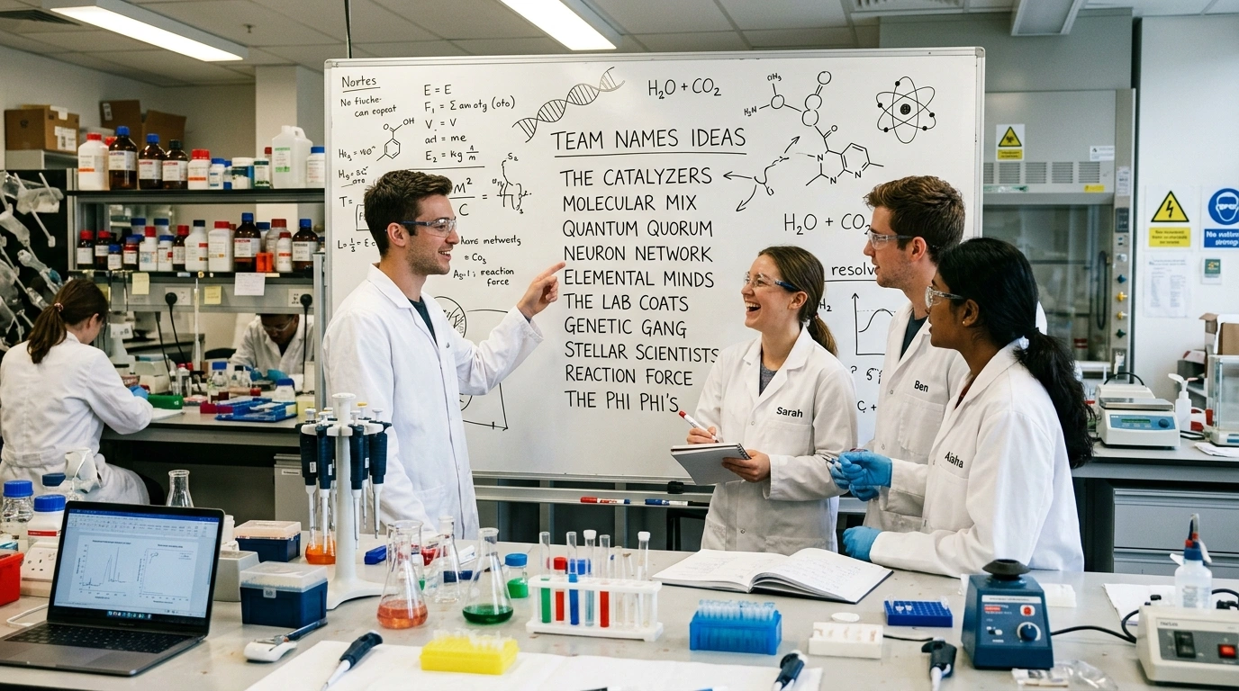 Science Group Names for Friends