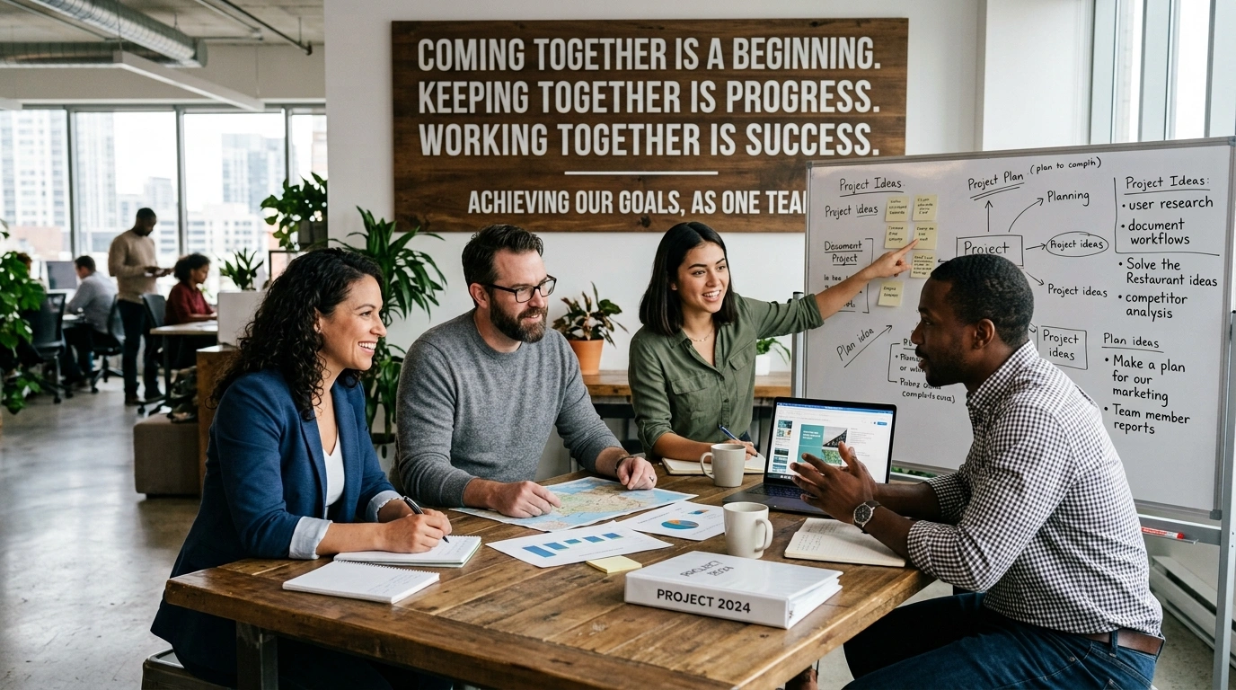 Teamwork Goal Quotes for Work