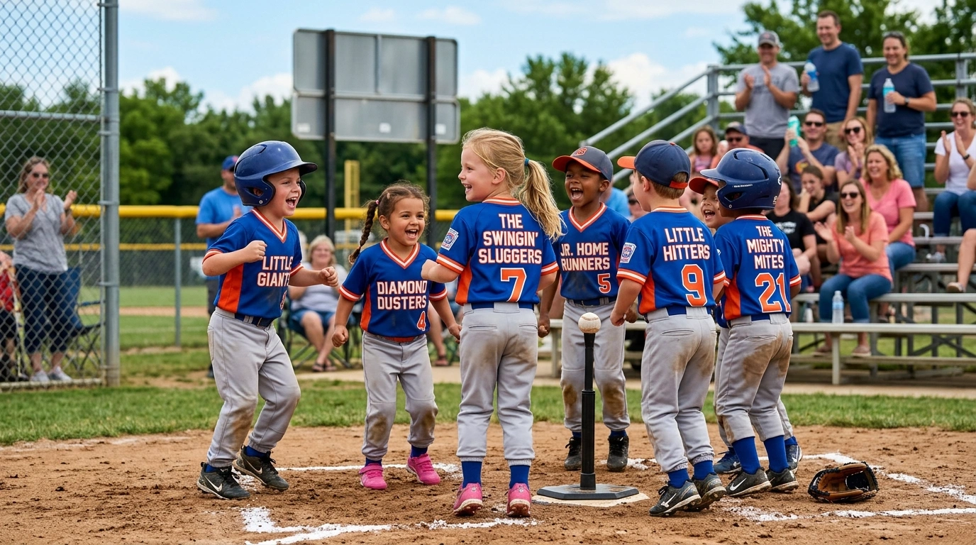 Tee Ball Team Names