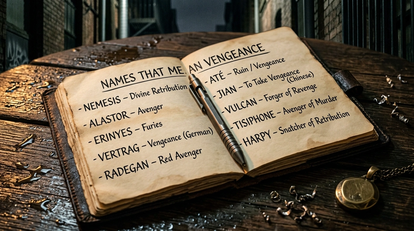 Unique Names That Mean Vengeance