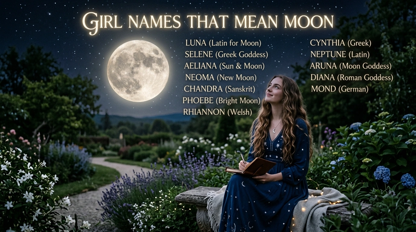 Dark Moon Names for Girls