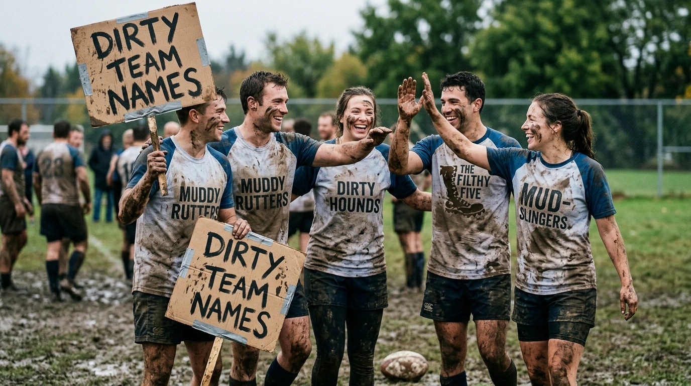 Dirty Team Names with Meaning