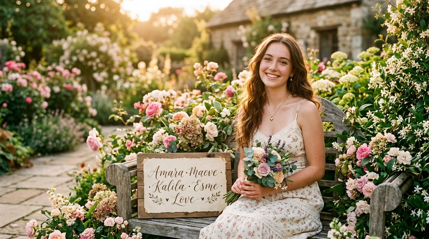 English Girl Names That Mean Love