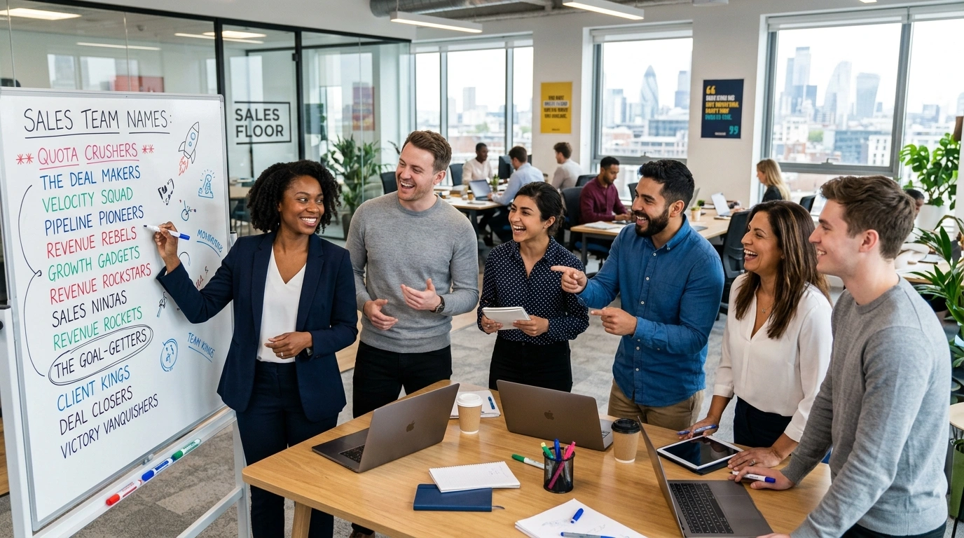 Funny Sales Team Names