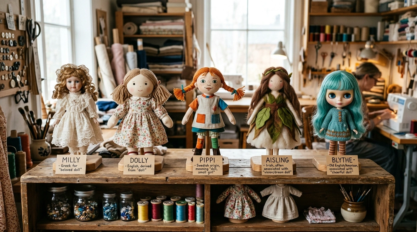 Girl Names That Mean Doll