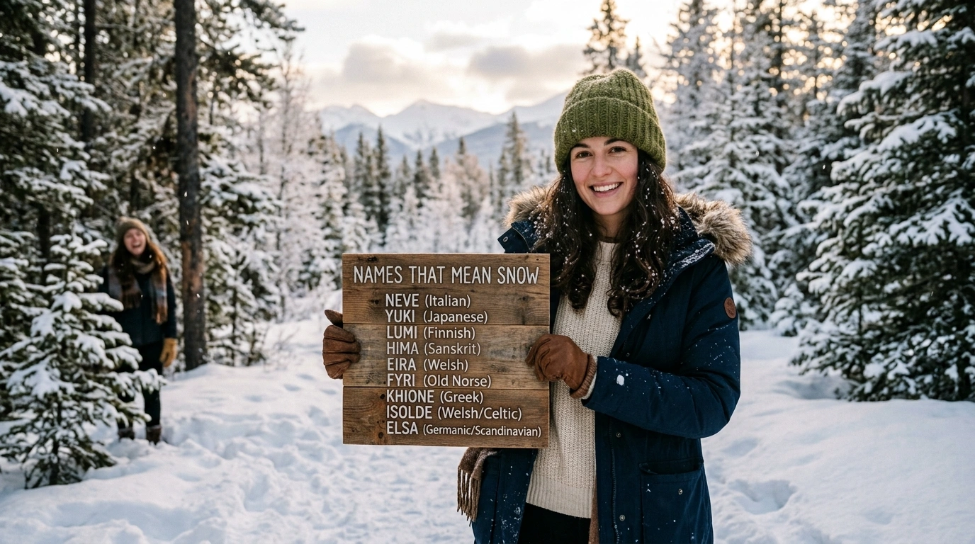Girl Names That Mean Snow