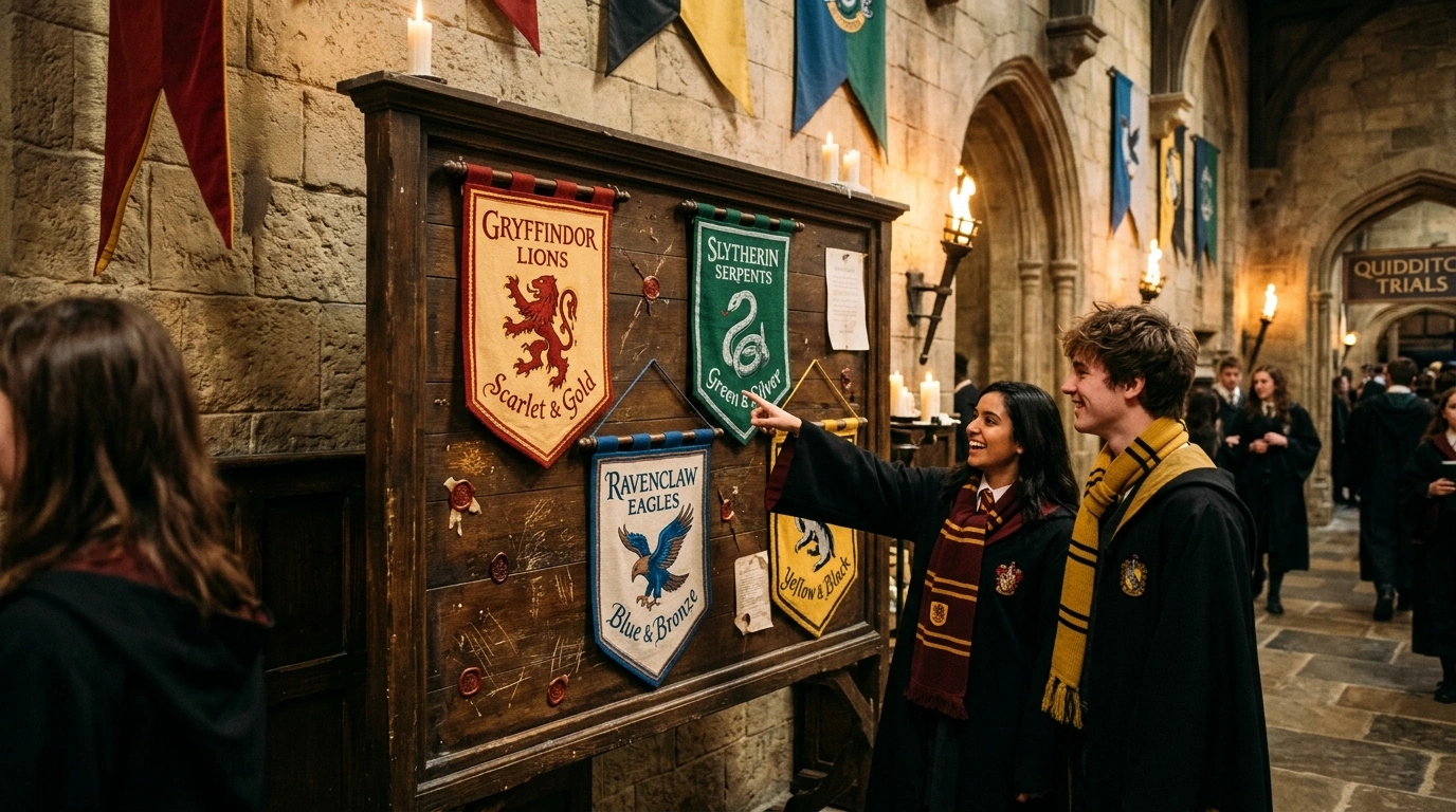 Harry Potter Team Names and Colors