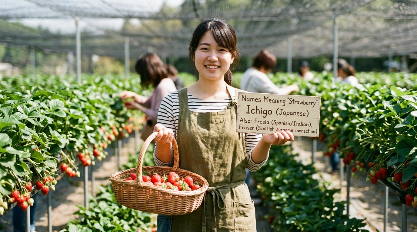 Last Names That Mean Strawberry