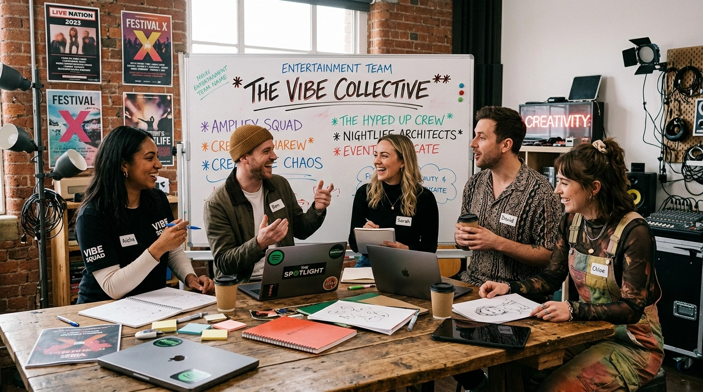 Unique Team Names for Work