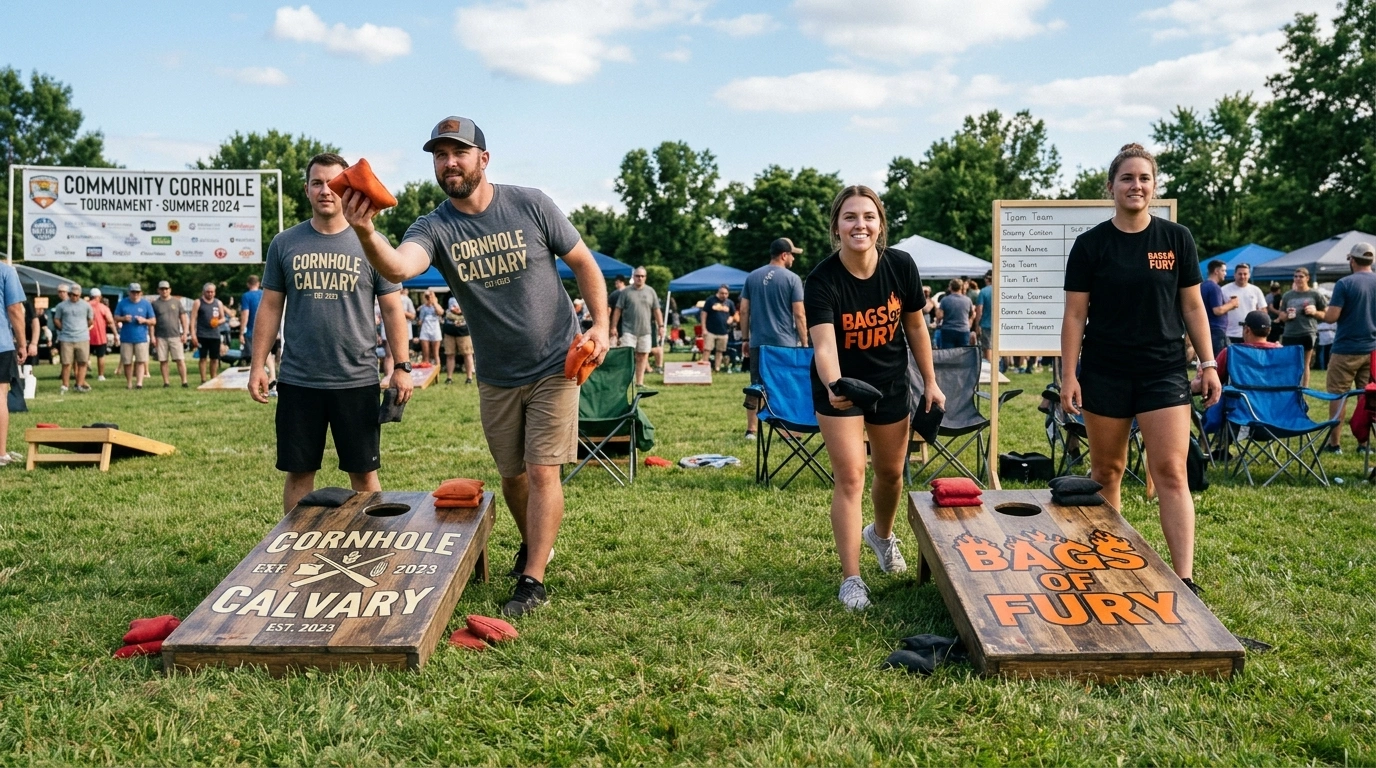 Cornhole puns