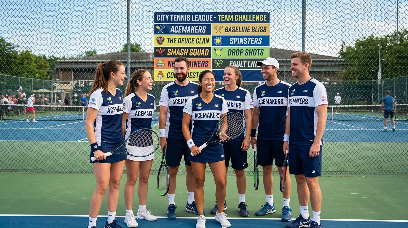 Funny tennis team names reddit