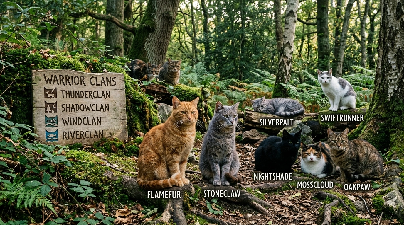 Warrior cats clan symbol Generator