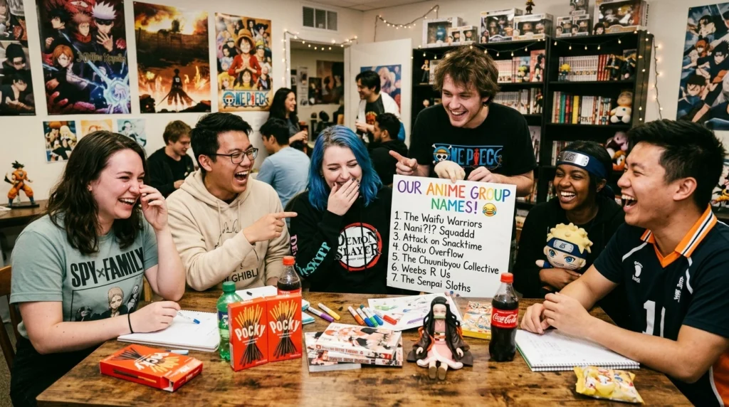 Anime Group Names