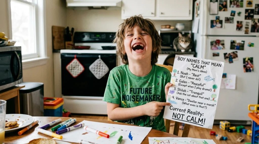 Boy Names That Mean Calm