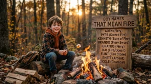 Boy names that mean fire