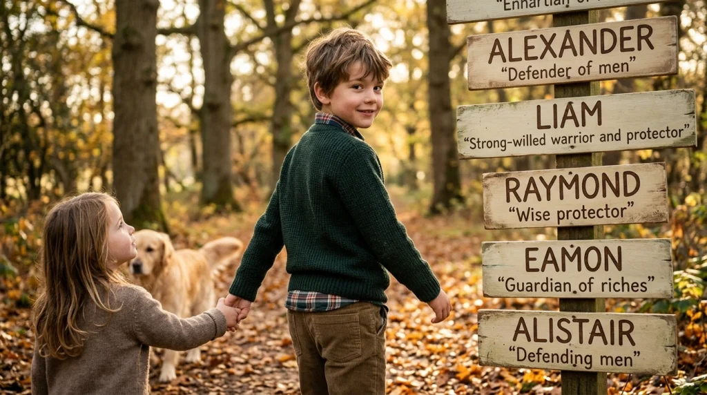 Boy names that mean protector