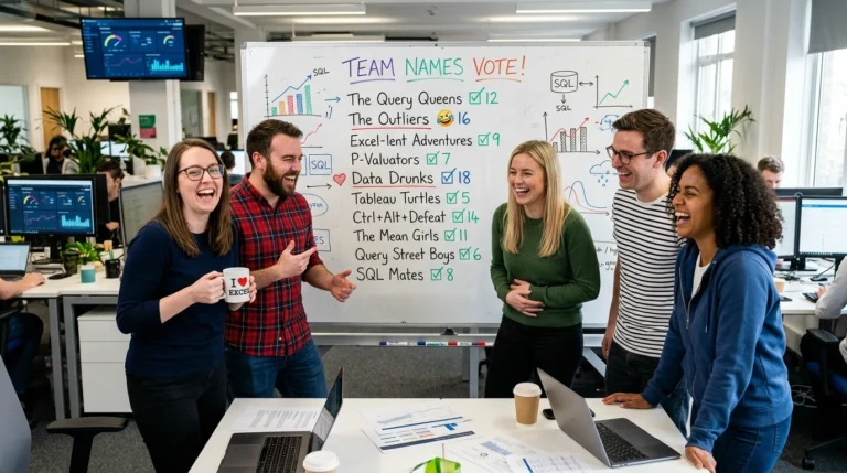 Data Analytics Team Names