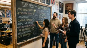 Entertainment team names