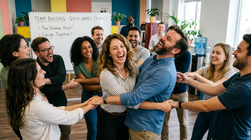 Five-Minute Team Building Activities