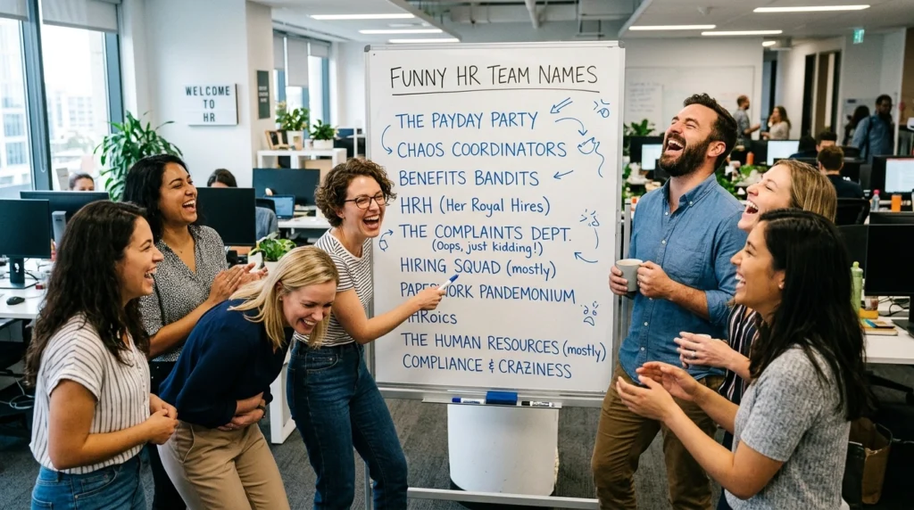 HR Team Names