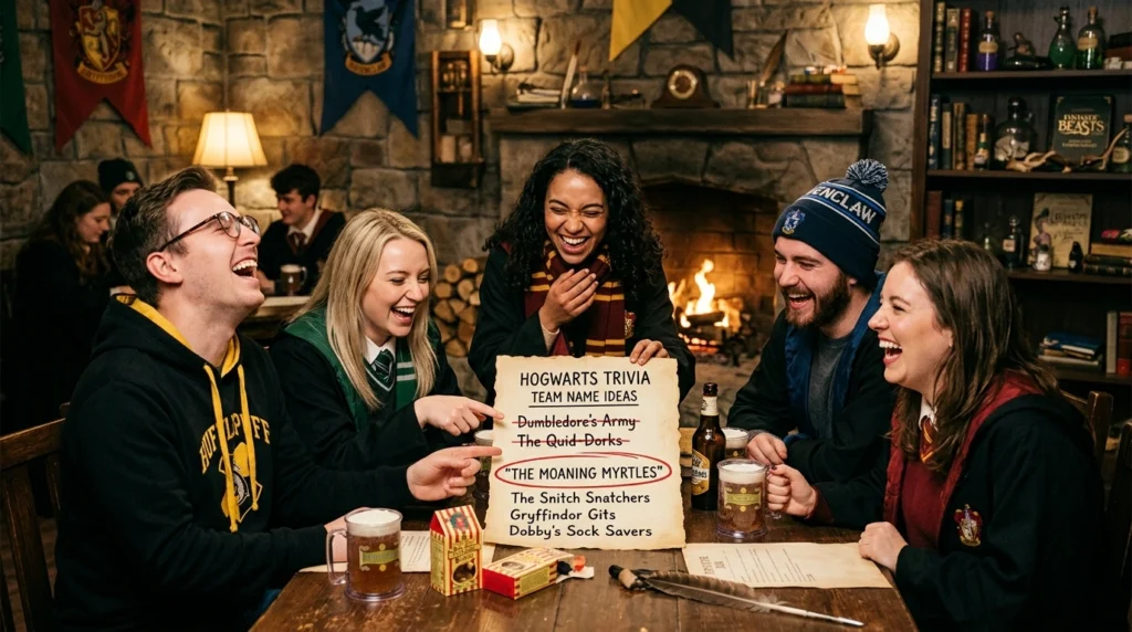 Harry Potter Team Names