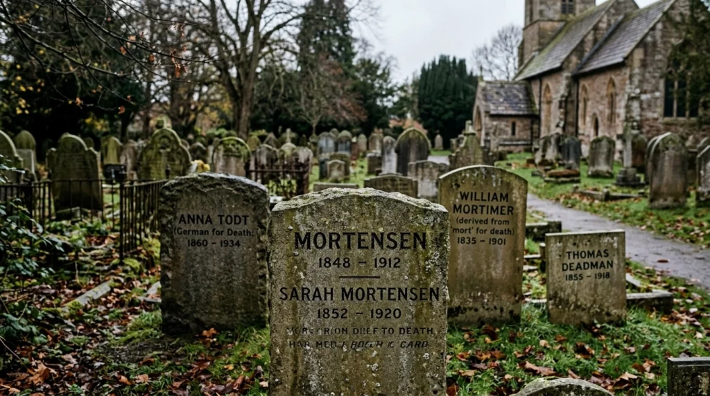 Last names that mean death