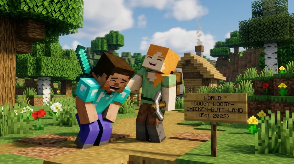 Minecraft World Names