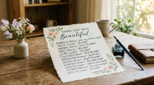 Names that mean beautiful