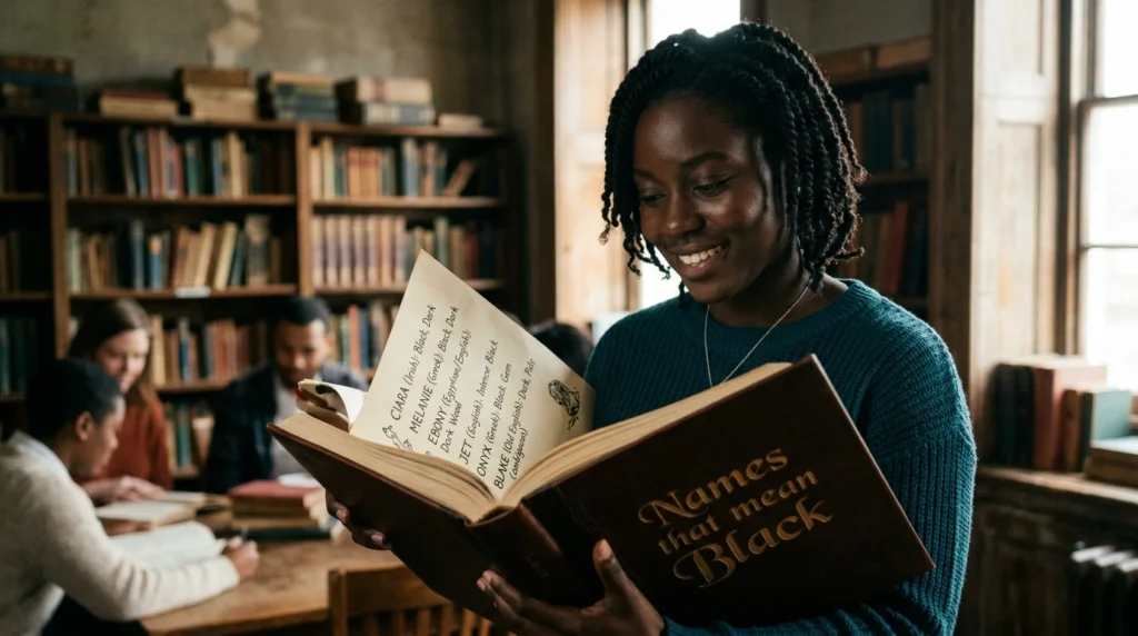 Names that mean black