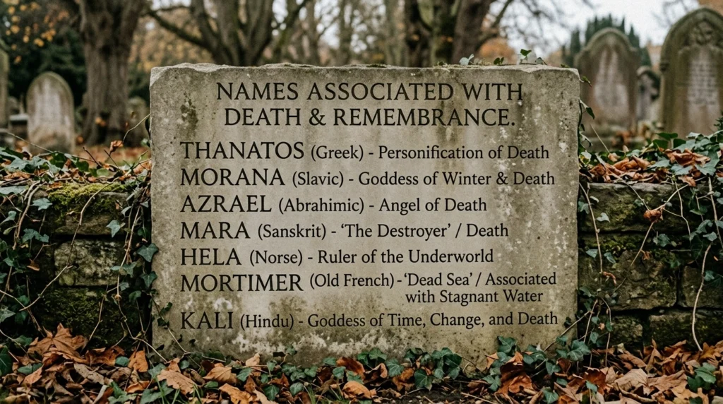 Names that mean death