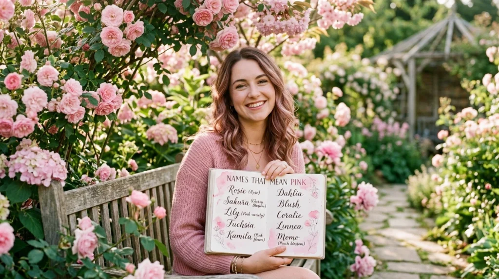 Names that mean pink