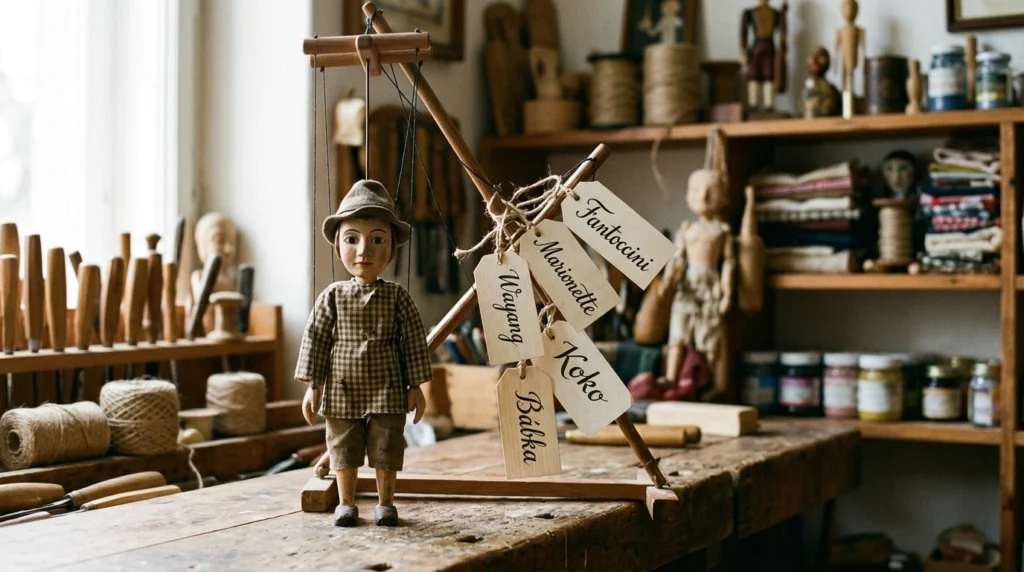 Names that mean puppet