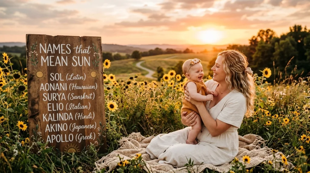 Names that mean sun