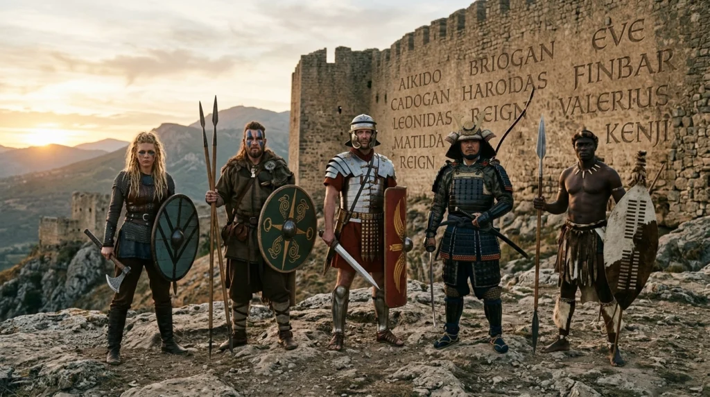 Names that mean warrior