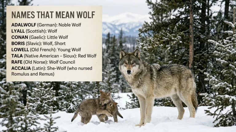 Names that mean wolf