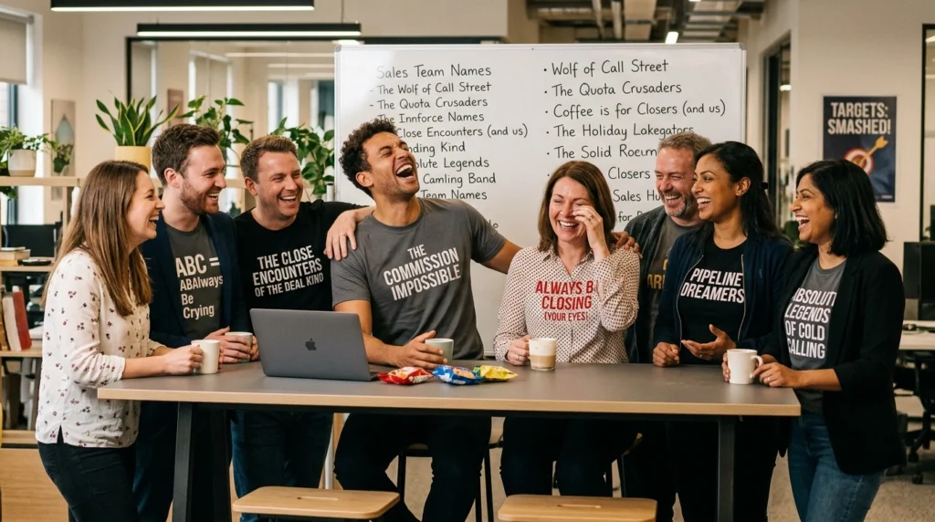 Sales Team Names
